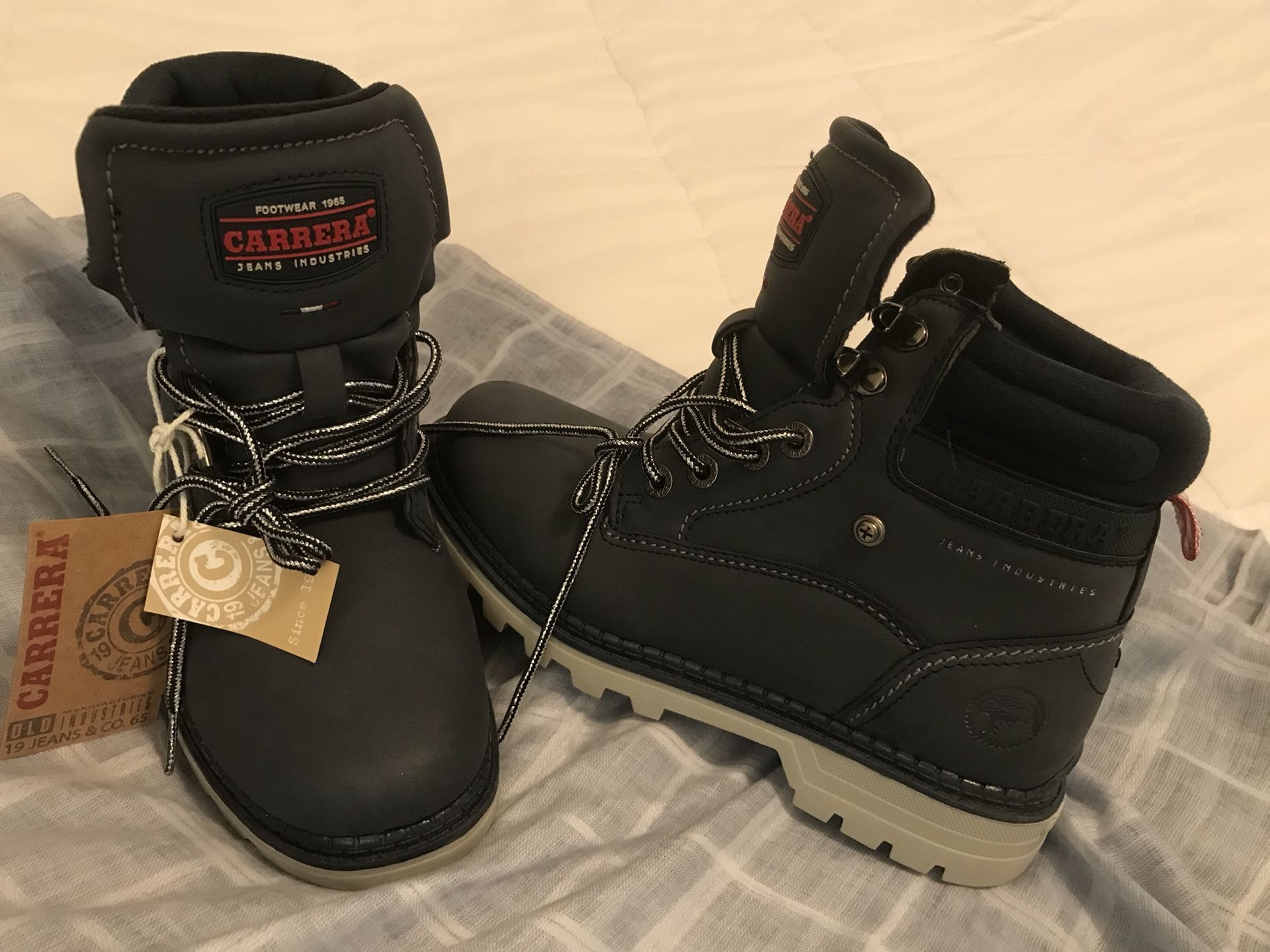 Botas italianas marca carrera nuevas