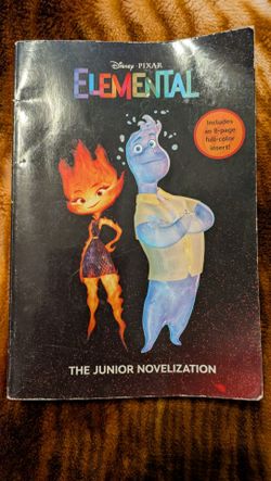 Disney Pixar Elemental Junior Novelization Paperback