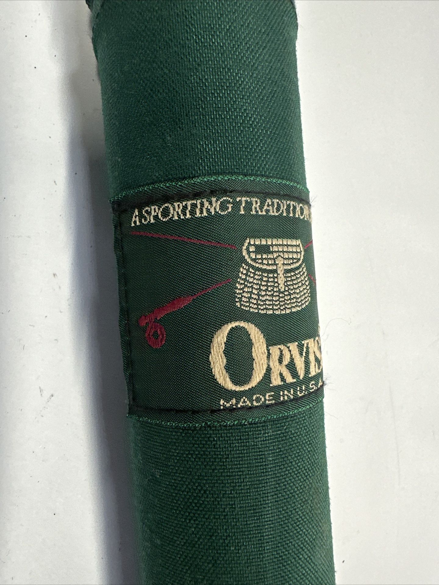 Orvis Silver Label Fly Rod Green Case ONLY