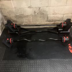 Bowflex SelectTech 2080 Curl Bar and Straight Bar