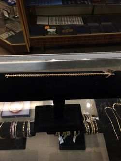 10KYG Tennis bracelet