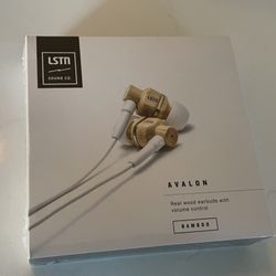 Bamboo Avalon Earbuds by LSTN