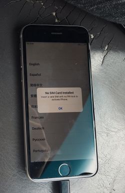 iPhone 6s iCloud locked