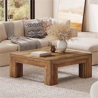 Solid Wood Square Coffee Table