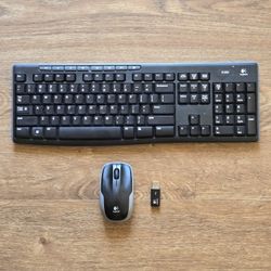 Logitech Wireless Keyboard and Mouse