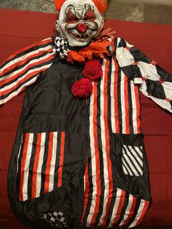 Krazy Clown Kid Large 12-14 halloween costume