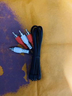 Red & White Audio cable