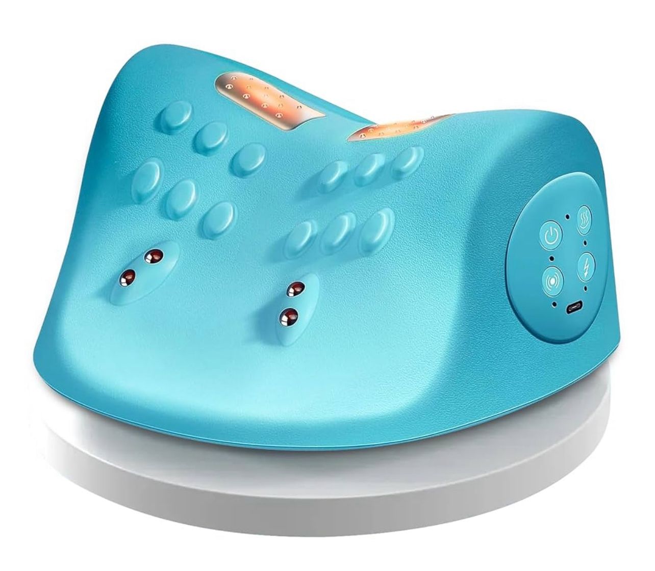 Neck Massager, Electric Neck and Shoulder Relaxer with Heat