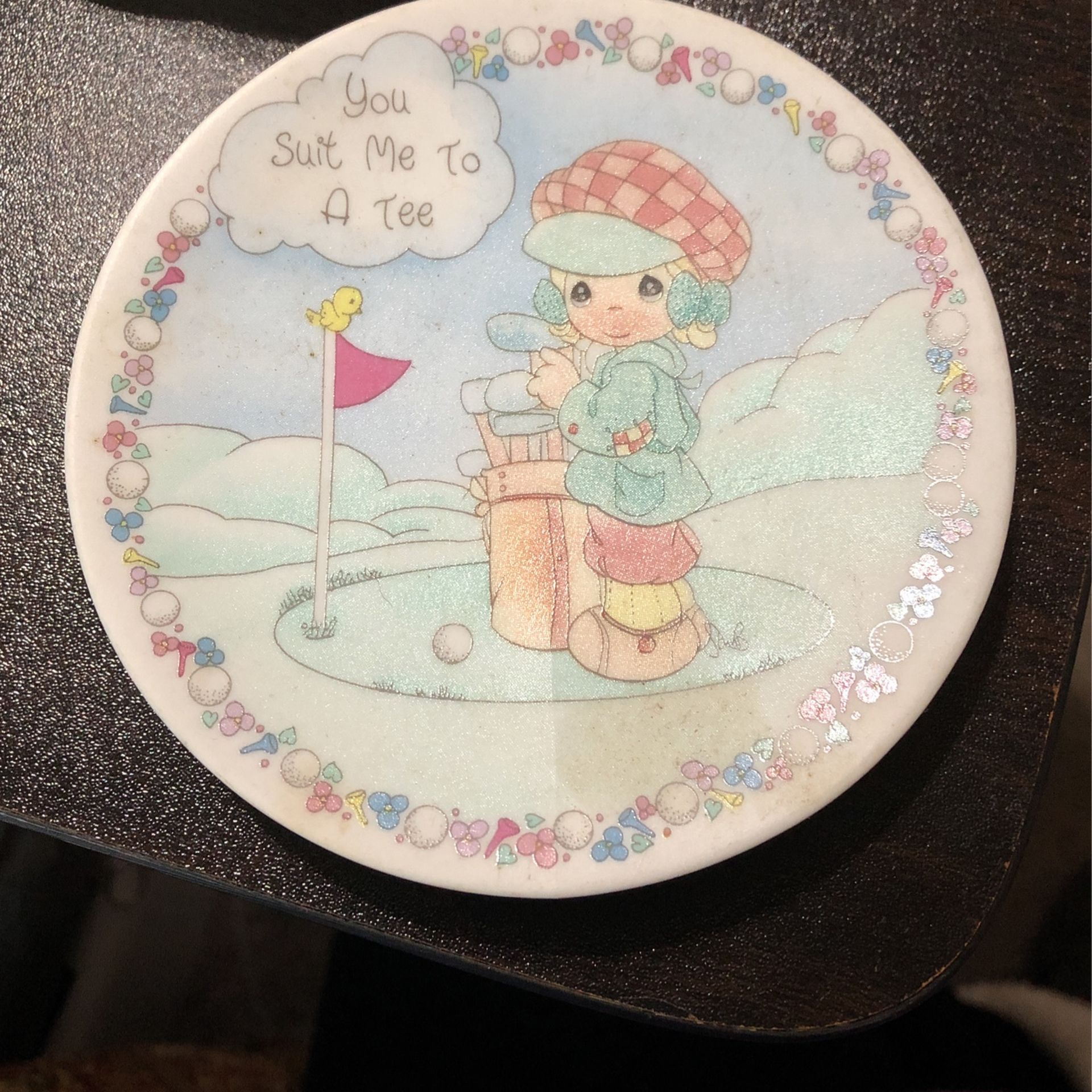 Precious moment mini plate