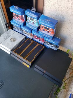 2 Controllers. Each Console Is Jailbreak Hackable 9.0 Black PS4 500GB $275! COD Edition PS4 1TB $375! Destiny 2TB Edition $475! All works 100%