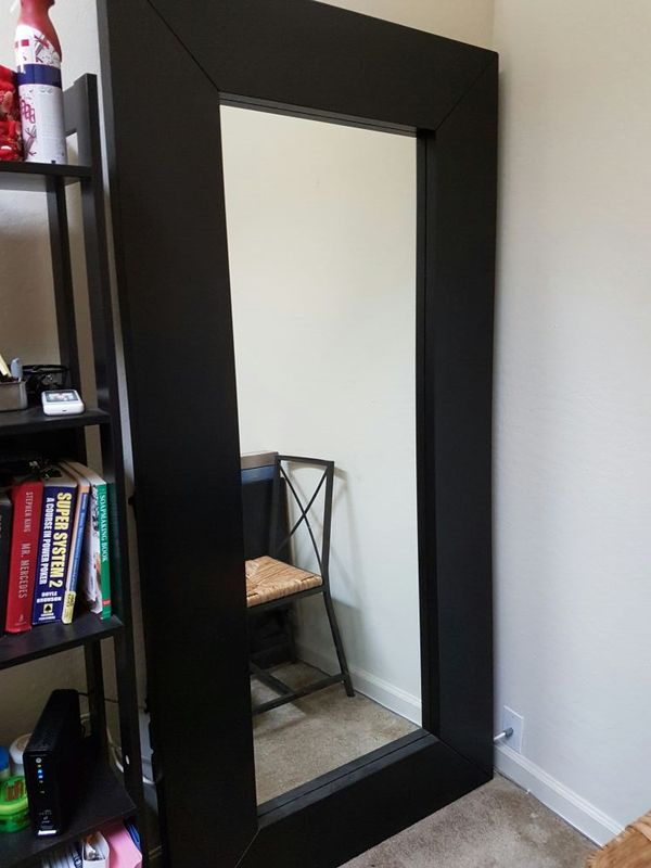 70 Ikea Mongstad Mirror Black Brown Wood 37x74 3 4 For In 70 Ikea Mongstad Mirror Black Brown Wood 37x74 3 4 For In San Jose Ca Offerup