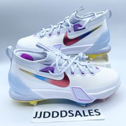 Nike Force Zoom Trout 9 Elite Metal Baseball Cleats FV4575-106 Men’s Sizes