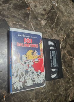 VHS Tape 101 Dalmatians Puppies Adventure London Disney Classic