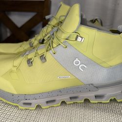 On Cloudtrax Waterproof Glacier Zest Missiongrip Mens Hiking shoes 12