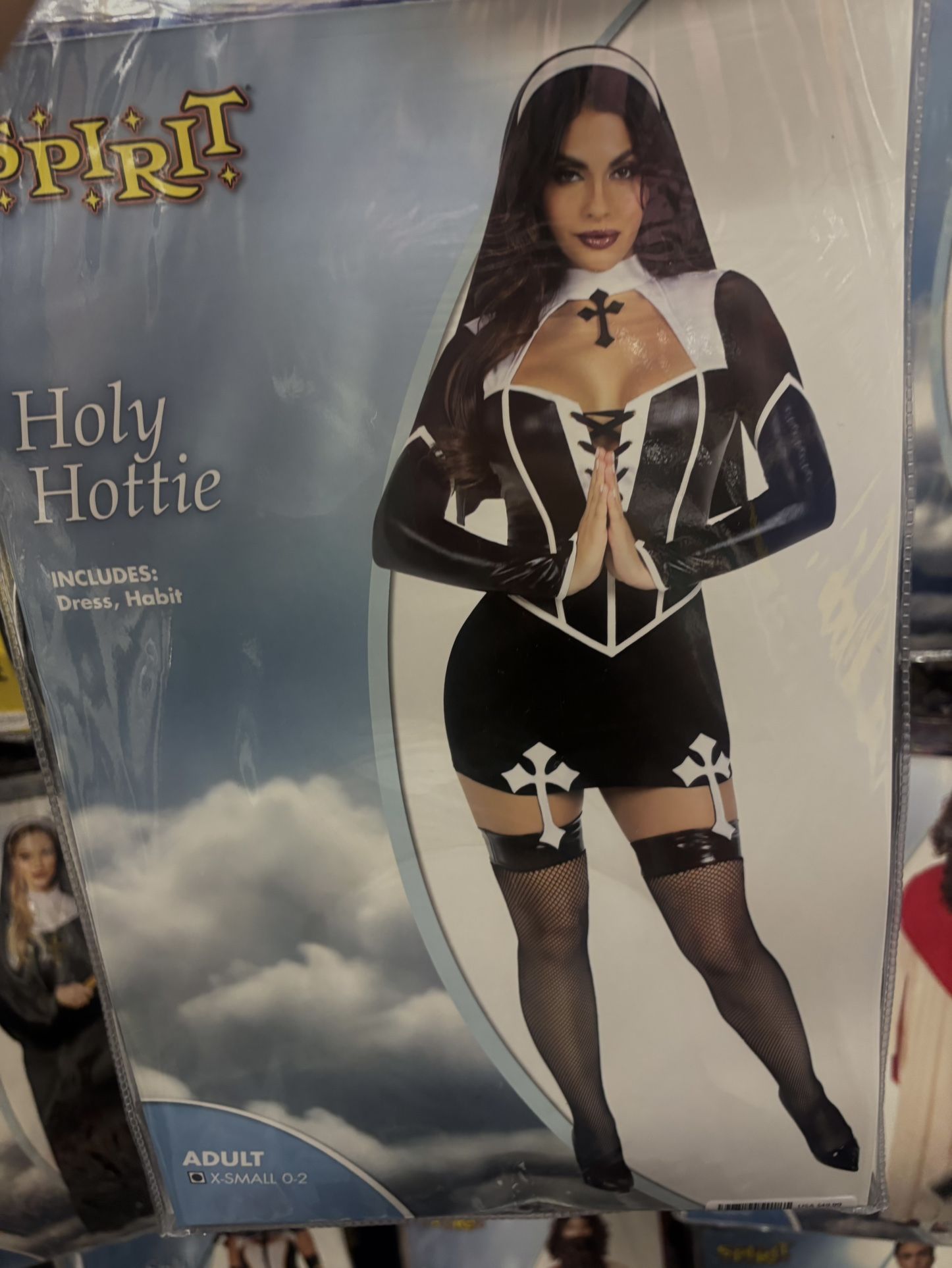 holy hottie halloween costume .