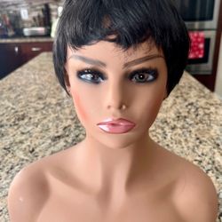 Brand New 100% Human Hair Short Wig