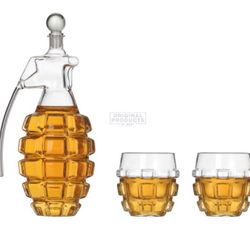 Bar Bespoke Grenade Decanter Set