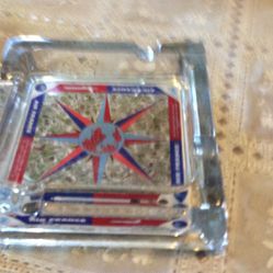 Ashtray Vintage Air France - Thick Glass