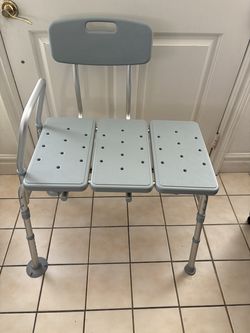 Drive Medical Tub Transfer Bench for Bathtub, Height Adjustable