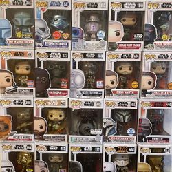 23-STAR WARS FUNKO POP