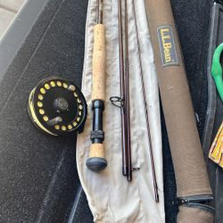 LL Bean 10wt Travel Rod & Reel
