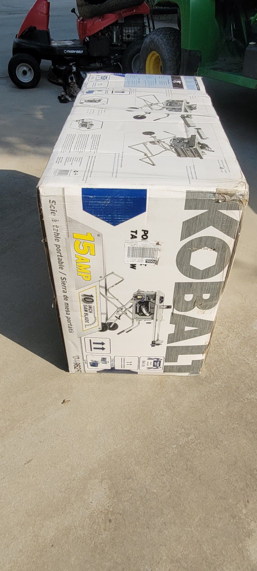 10" Kobalt Jobsite Tablesaw