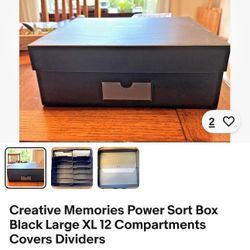 Creative Memories Power Sort Box