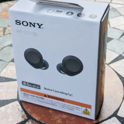 Sony WF-C710N Truly Wireless Noise-Cancelling Earbuds - Black -BRAND NEW SEALED
