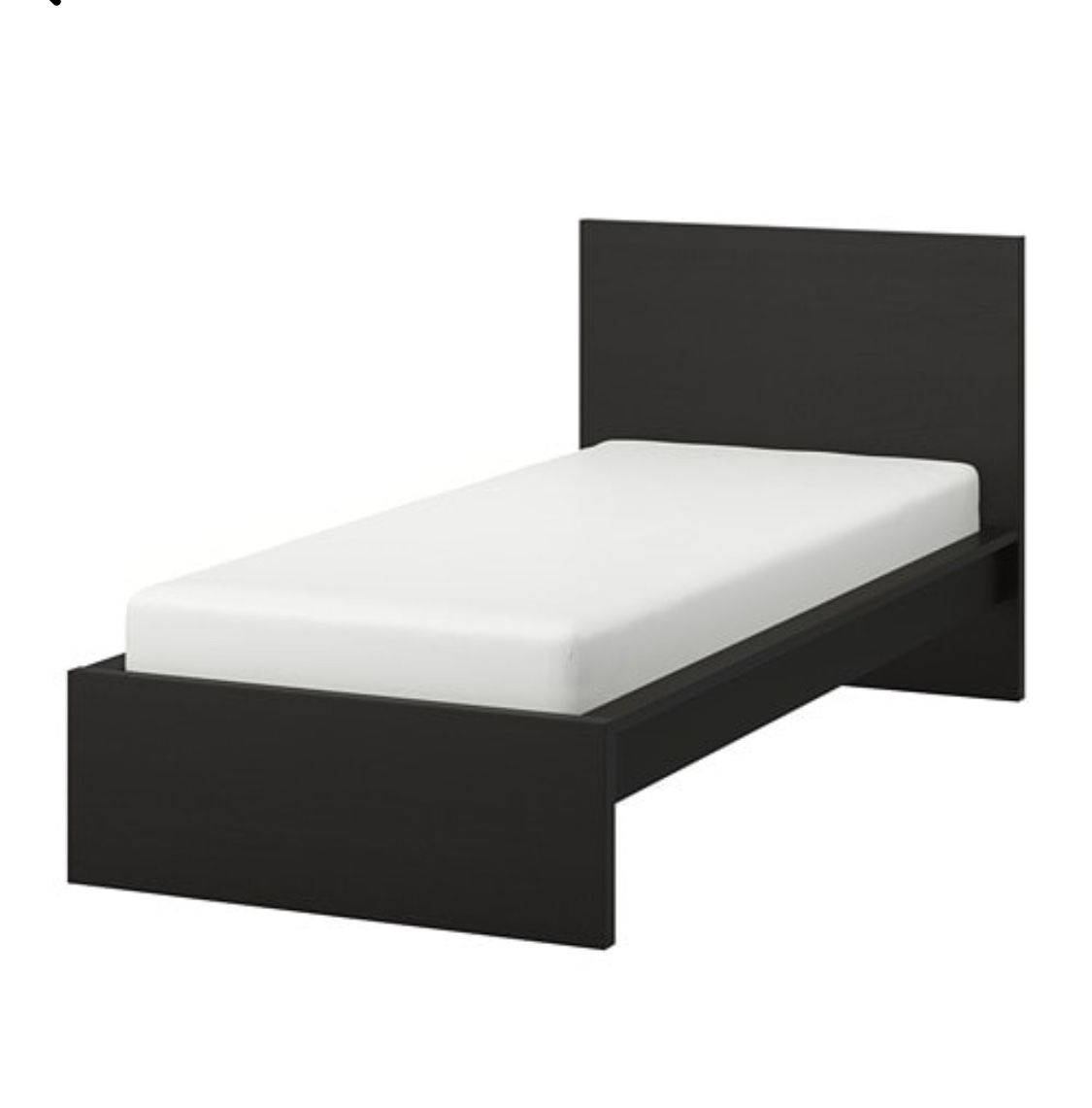 twin bed frame same bed frame but dark brown. Slats Are Not Available