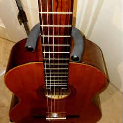 Japanese Acoustic Guitar Lyle Made In Japan Absolutely Beautiful Stunning Vintage Guitar From The '70s!