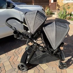 Graco Ready2Grow 2.0 Double Stroller, Black