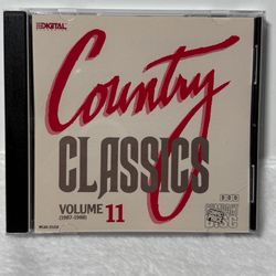 Country Classics Volume 11 (1(contact info removed)) CD George Strait Reba McEntire MCA