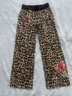 Ed Hardy Leopard Print Lounge Pants
