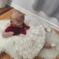 Baby Girl Dress Festive Photoshoot