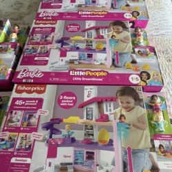 New!! Fisher Price Barbie Dream houses