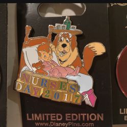 Disney Nurses Day Pin - 2017 Nurse's Day - Peter Pan Nana and Michael Darling