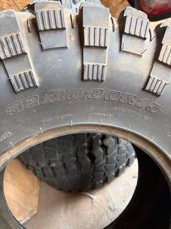 QuadBoss 32x10R15 Mud Tires – Set of 4 – Used Tread