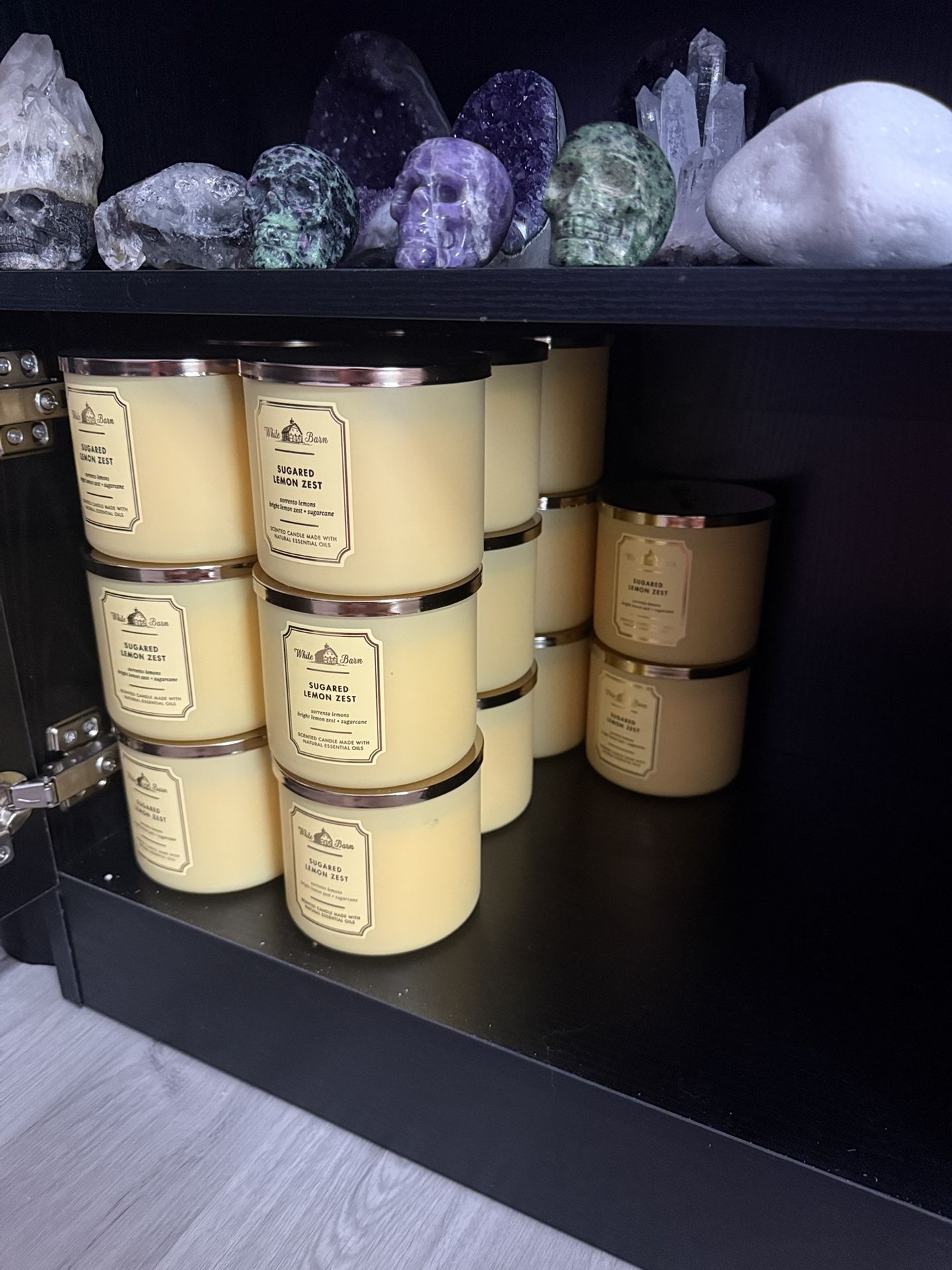 Bath And Bodyworks Sugared Lemon Zest 3 Wick Candles