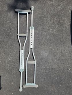 Used crutches