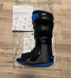LikeNEW Ovation Medical Gen 2 Pneumatic Walking Boot Lightweight Low Profile CAM Walker Premium Medical Boot for Foot Injuries, Ankle Sprains, Fractur