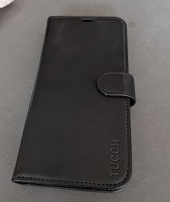iPhone 16 plus leather wallet case