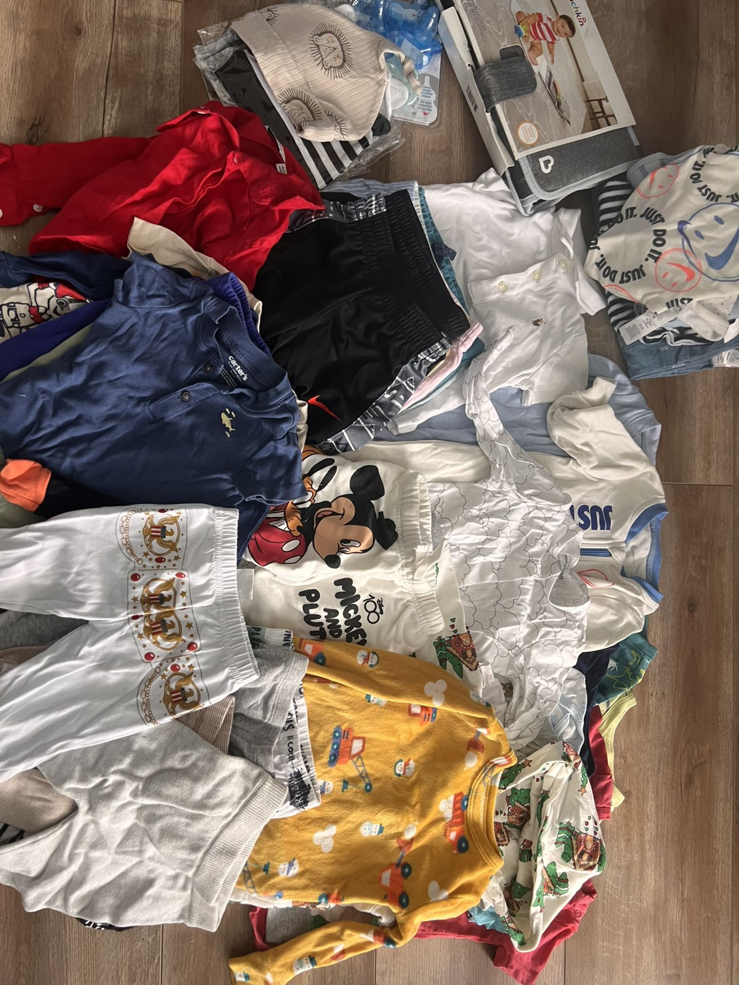 Huge Lot Of Baby Boy Clothes  Over 50pcs