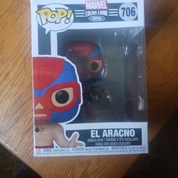 Pop Marvel Lucha Libre El Aracno