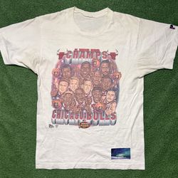 Vintage Chicago Bulls 1997 Champs Shirt Medium