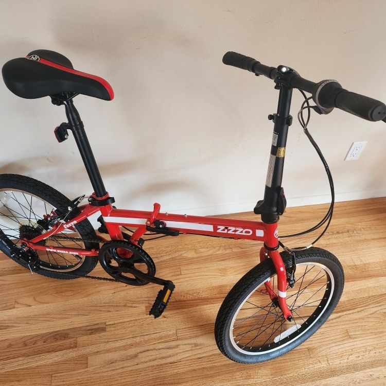 NEW 2023 ZIZZO Ferro Folding Bike With Flight Case