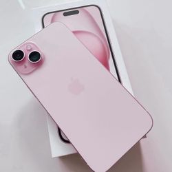 UNLOCKED iPhone 15+ 256GB Pink