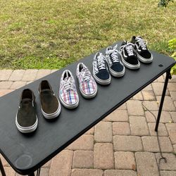 Vans - Off The Wall - Lot - 4 Size 7.5, 8.5 X 2, & 9