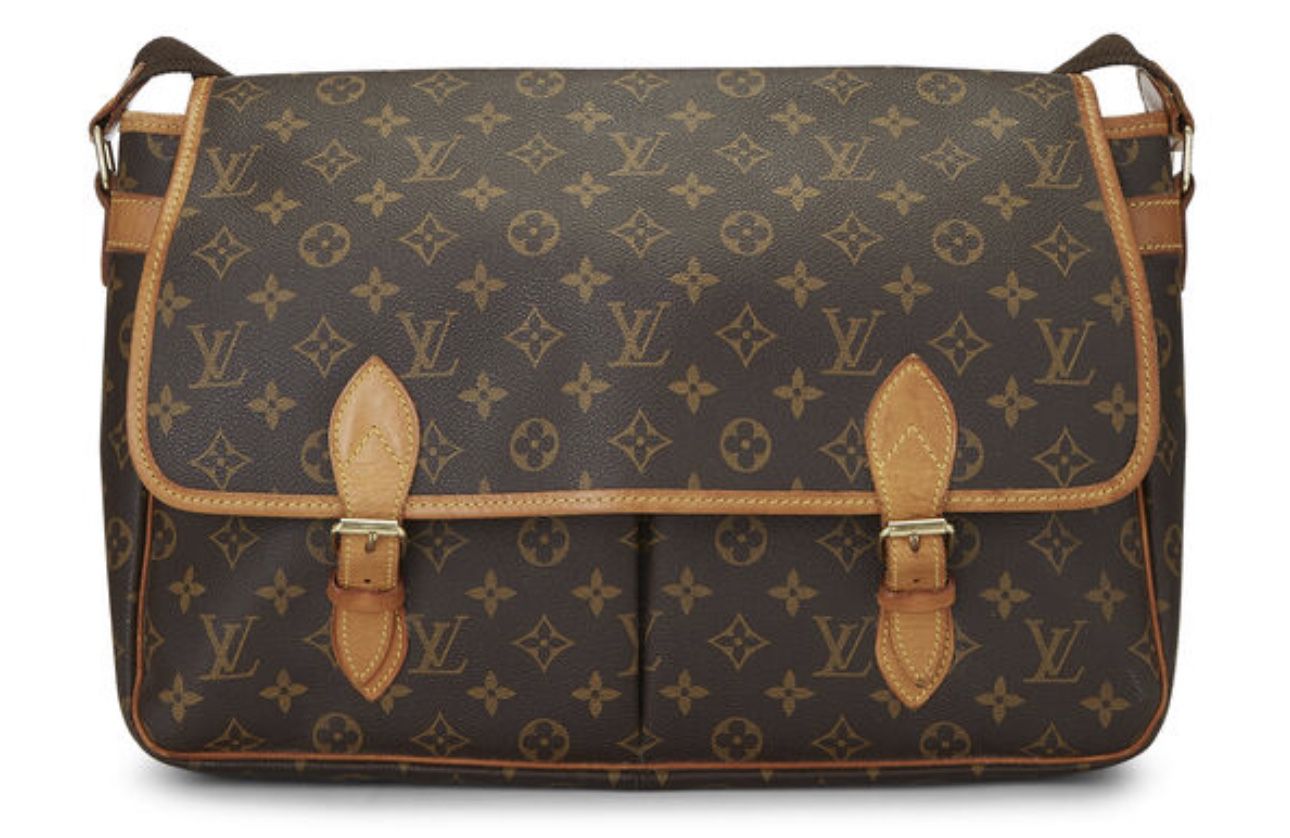 Louis Vuitton Sac Gibeciere GM Monogram Canvas Messenger Bag
