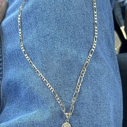 San Judas Gold Chain