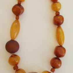 Glass Bead Necklaces From Murano Italy